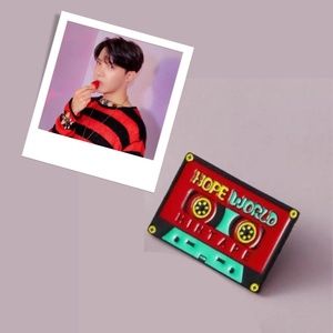 J-Hope Hope World Mixed Tape Pin